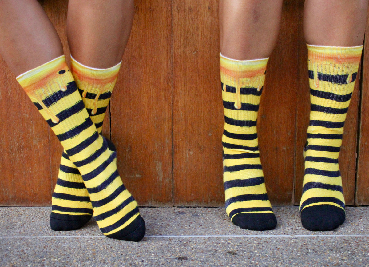 Funky Socks - Honey Bee