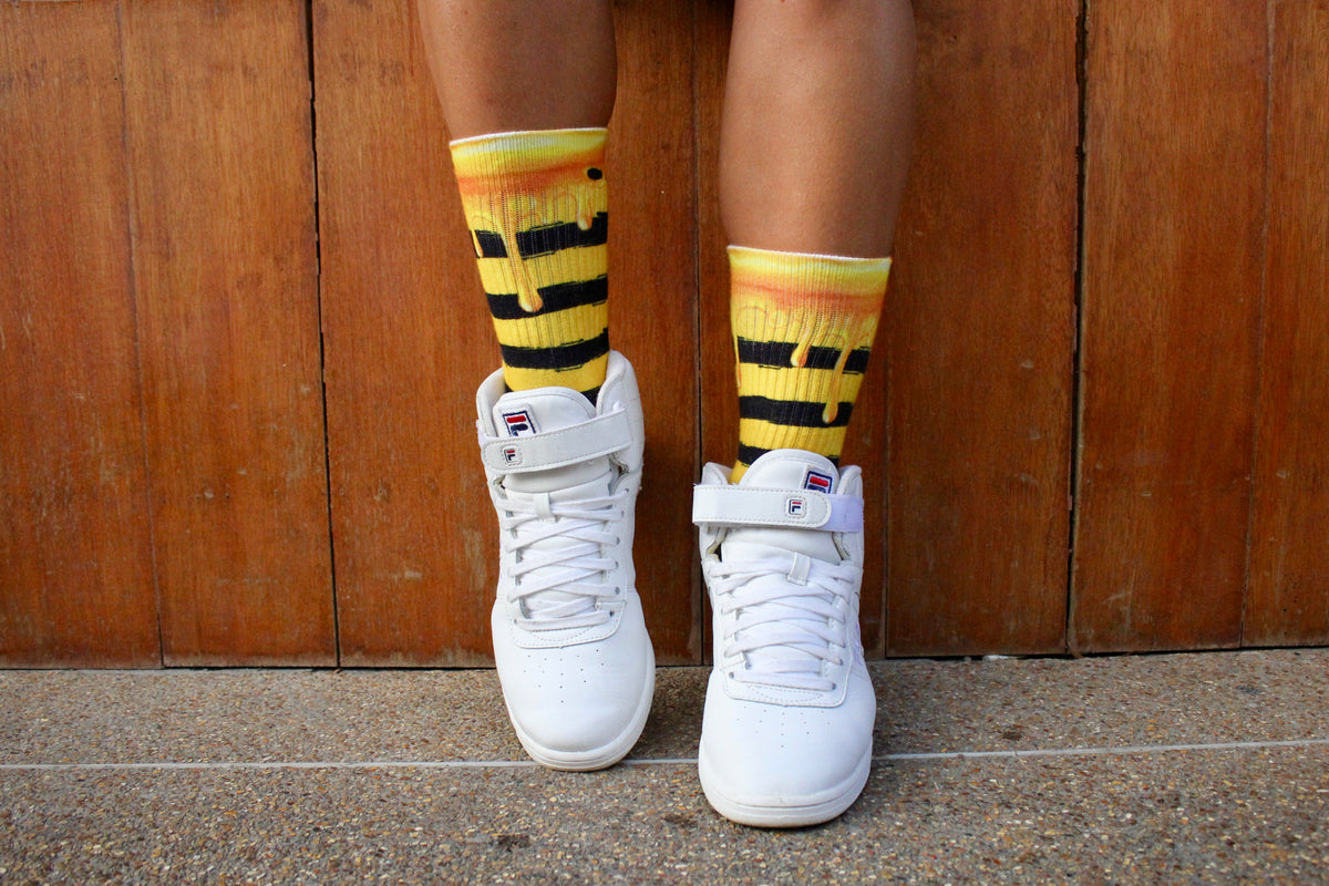 Funky Socks - Honey Bee