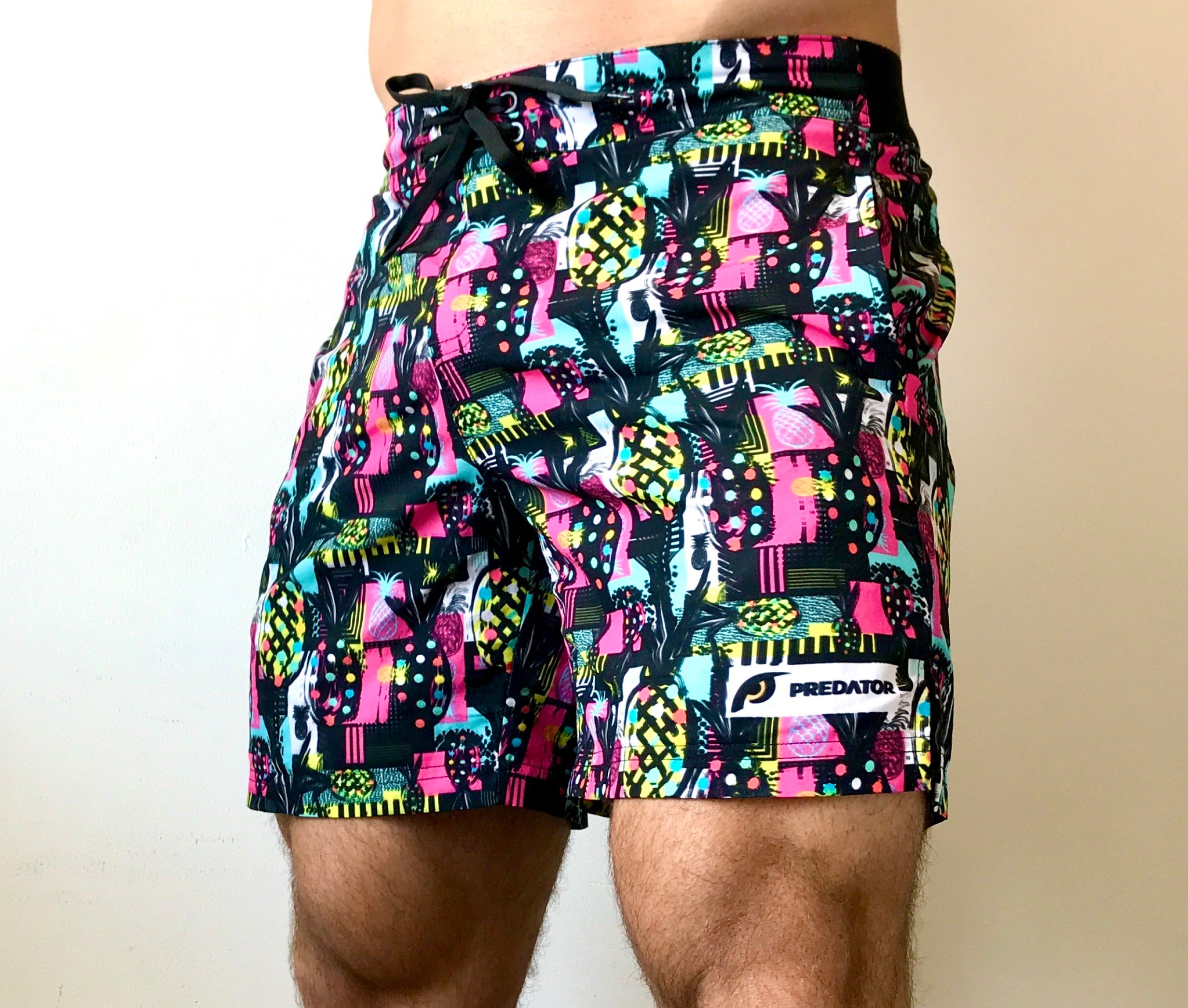Mens Crossfit Shorts - Pineapples & Protein