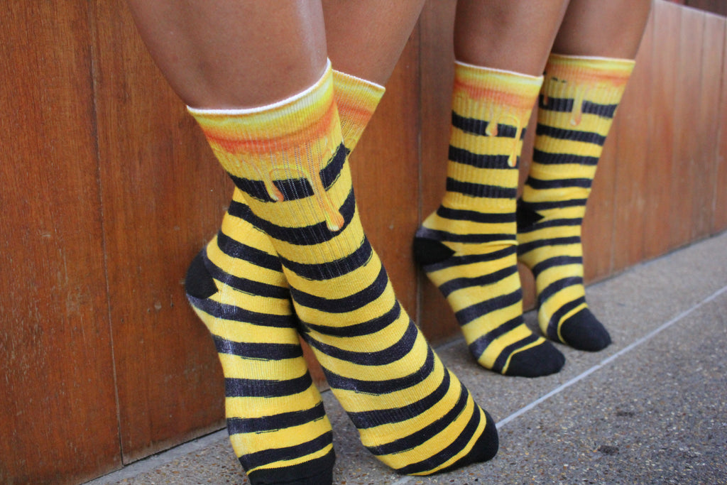 Funky Socks - Honey Bee